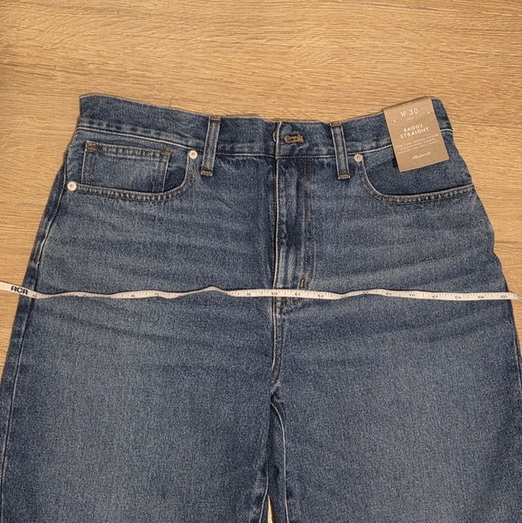 NWT Madewell Baggy Straight Jean - Picture 16 of 16